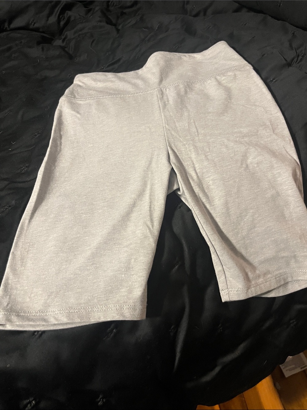 flirtitude Light Gray Women's Bike Shorts